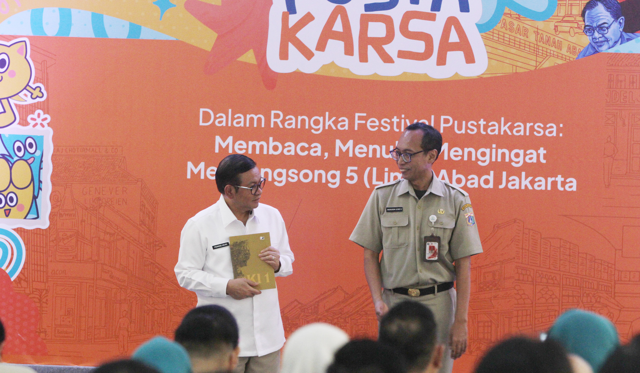 Festival Pustakarsa di TIM. (Agus Priatna/SinPo.id)