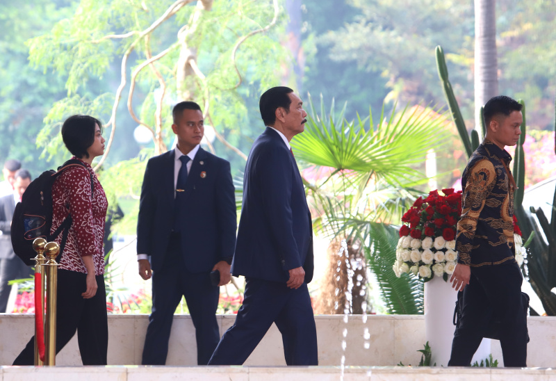 Presiden Jokowi hadir dalam sidang tahunan bersama dan menyampaikan pidato kenegaraan di Gedung Kura-Kura Nusantara (Ashar/SinPo.id)