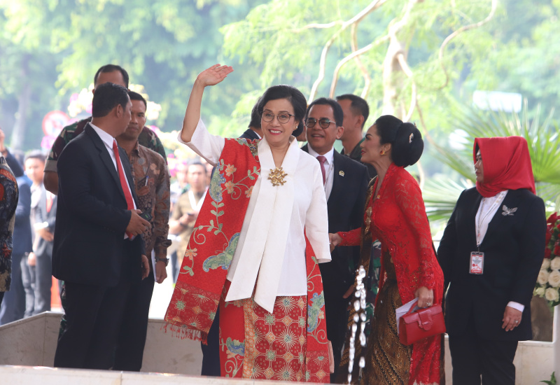 Presiden Jokowi hadir dalam sidang tahunan bersama dan menyampaikan pidato kenegaraan di Gedung Kura-Kura Nusantara (Ashar/SinPo.id)