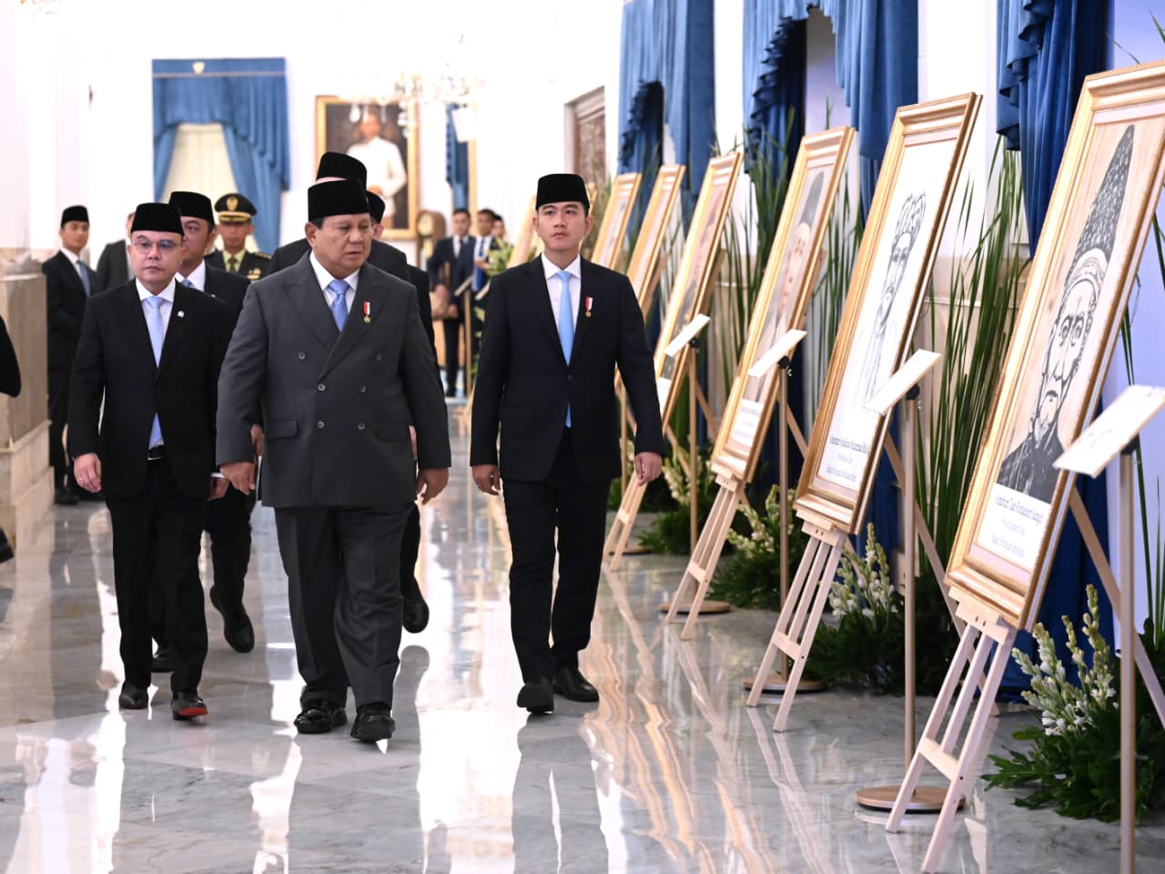 Presiden Prabowo berikan gelar Pahlawan Nasional untuk 10 Tokoh diantaranya ada Soeharto dan Gusdur (Ashar/Foto: BiroSetpres/SinPo.id)