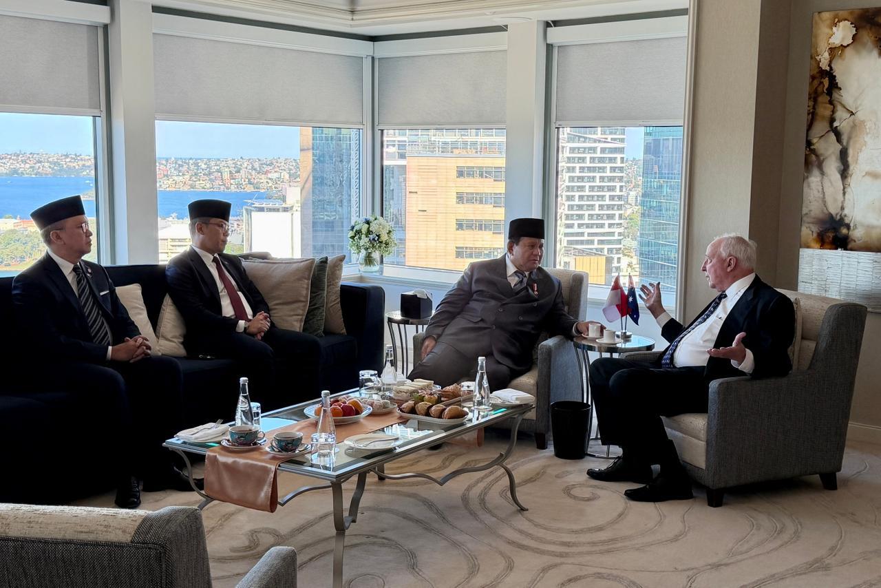 Presiden Prabowo melakukan kunjungan kenegaraan bertemu PM Australia Anthony Albanese untuk membahas kerjasama Indo-Pasifik (Ashar/Foto: BiroSetpres/SinPo.id)