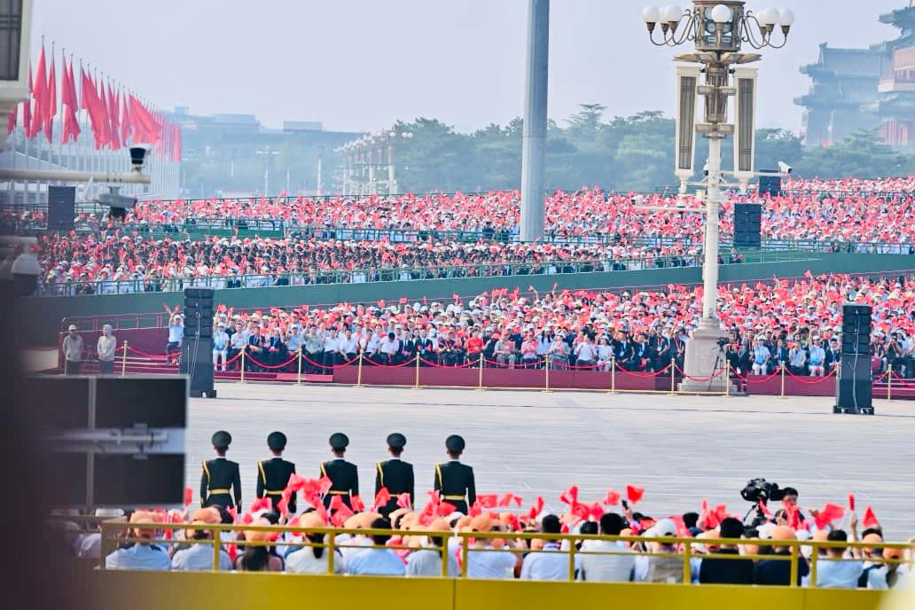 Presiden Prabowo bertemu Presiden China Xi JinPing membahas kerja sama Giant Sea Wall (Ashar/Foto:BiroSetpres/SinPo.id)