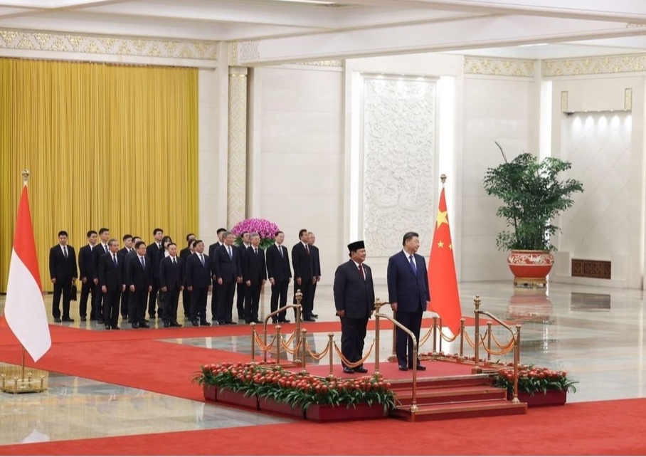 Presiden Prabowo bertemu Presiden Xi JinPing jalin kerja sama kemitraan strategis (Ashar/Foto:Dok, Prabowo/SinPo.id)