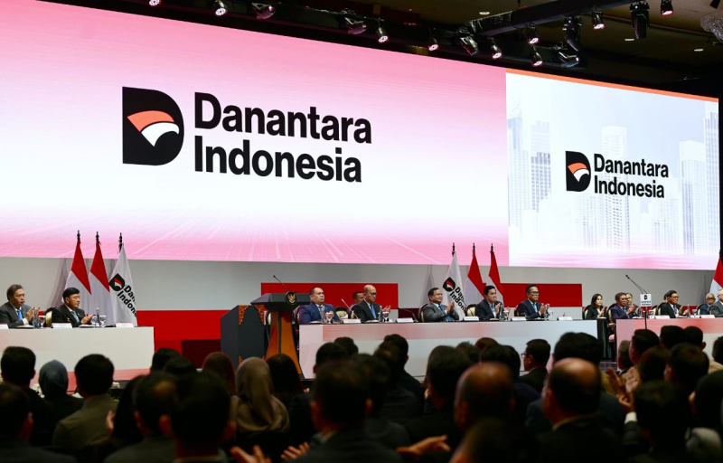 Presiden Prabowo Subianto hadiri Danantara Indonesia Town Hall di JCC (Ashar/Foto:Muchlis Setpress/Sinpo.id)