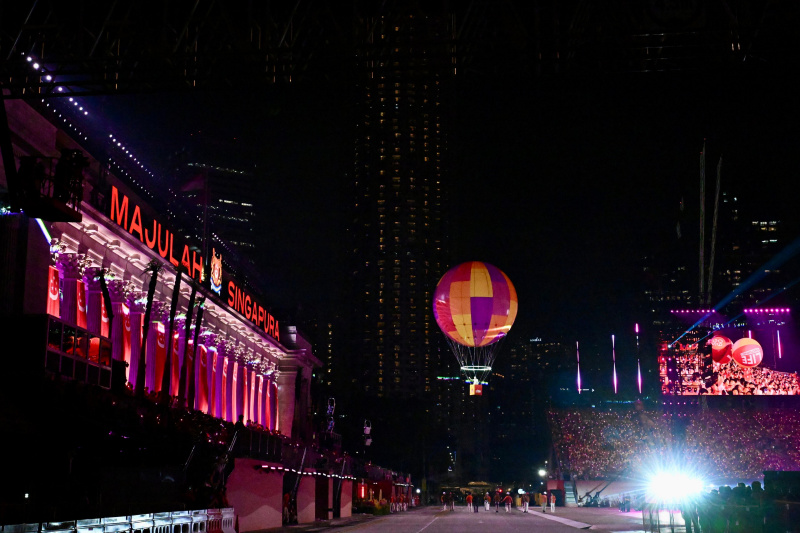 Presiden Prabowo Subianto Hadiri Parade Hari Nasional Republik Singapura ke-60 di National Gallerry (Ashar/Foto: BiroSetpres/SinPo.id)