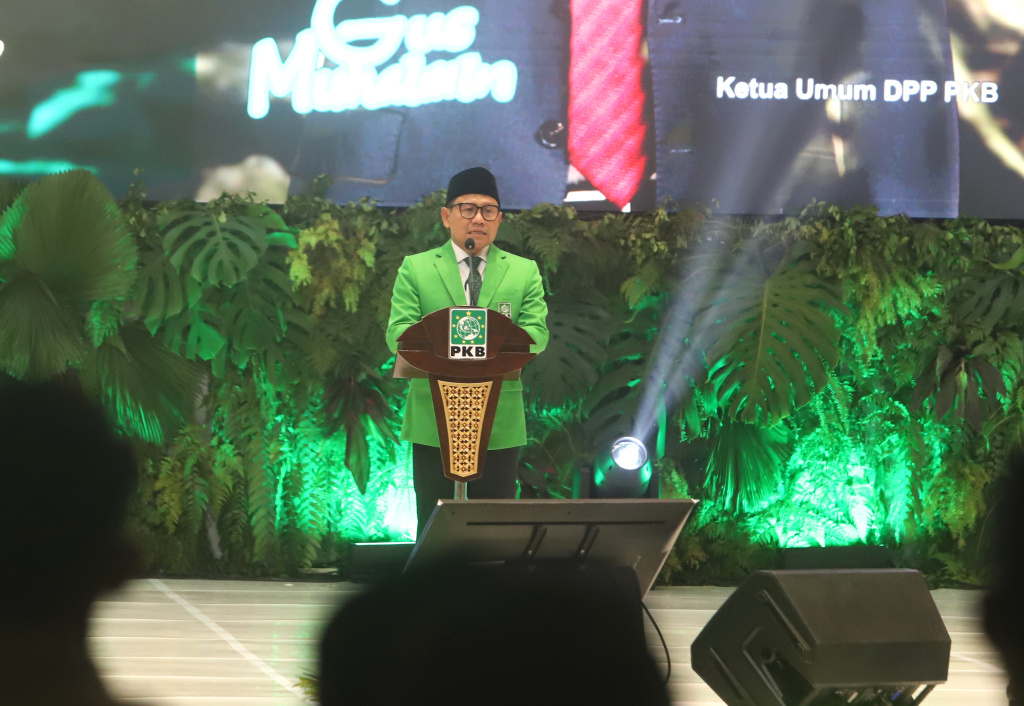 Presiden Prabowo Subianto hadiri Harlah PKB ke-27 di JCC (Ashar/SinPo.id)