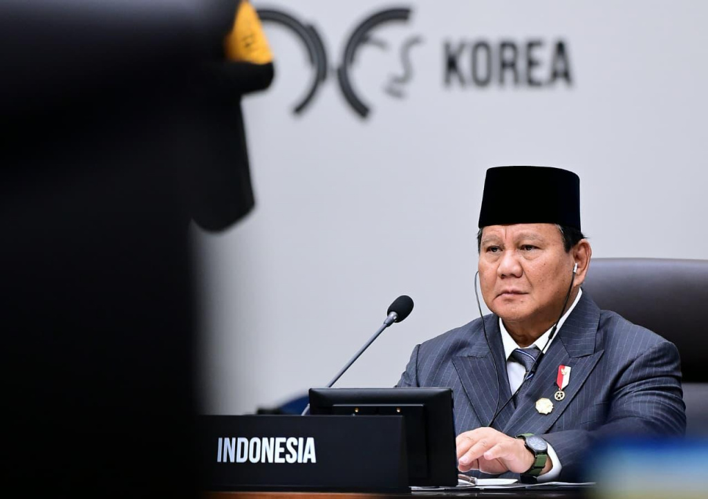 Presiden Prabowo Subianto menghadiri KTT APEC di Korsel (Ashar/Foto: BiroSetpres/SinPo.id)