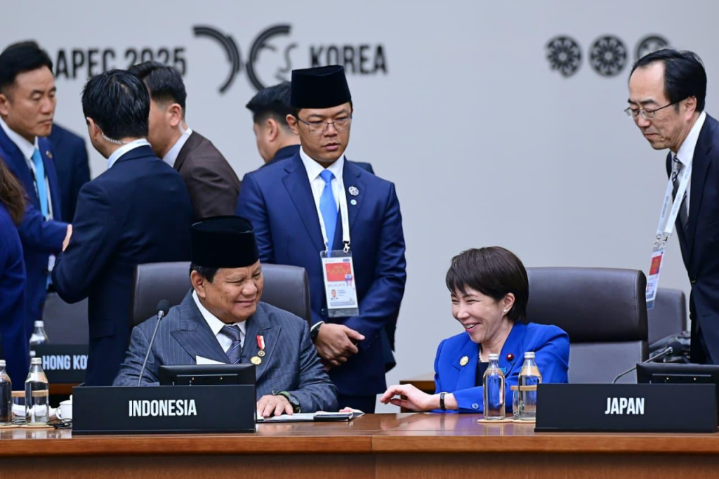 Presiden Prabowo Subianto menghadiri KTT APEC di Korsel (Ashar/Foto: BiroSetpres/SinPo.id)