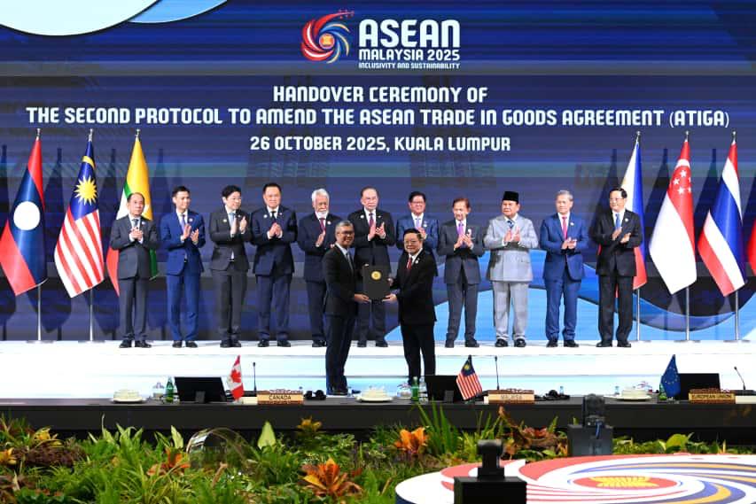 Presiden Prabowo menghadiri sesi pleno KTT ke-47 ASEAN di Malaysia (Ashar/Foto: BiroSetpres/SinPo.id)