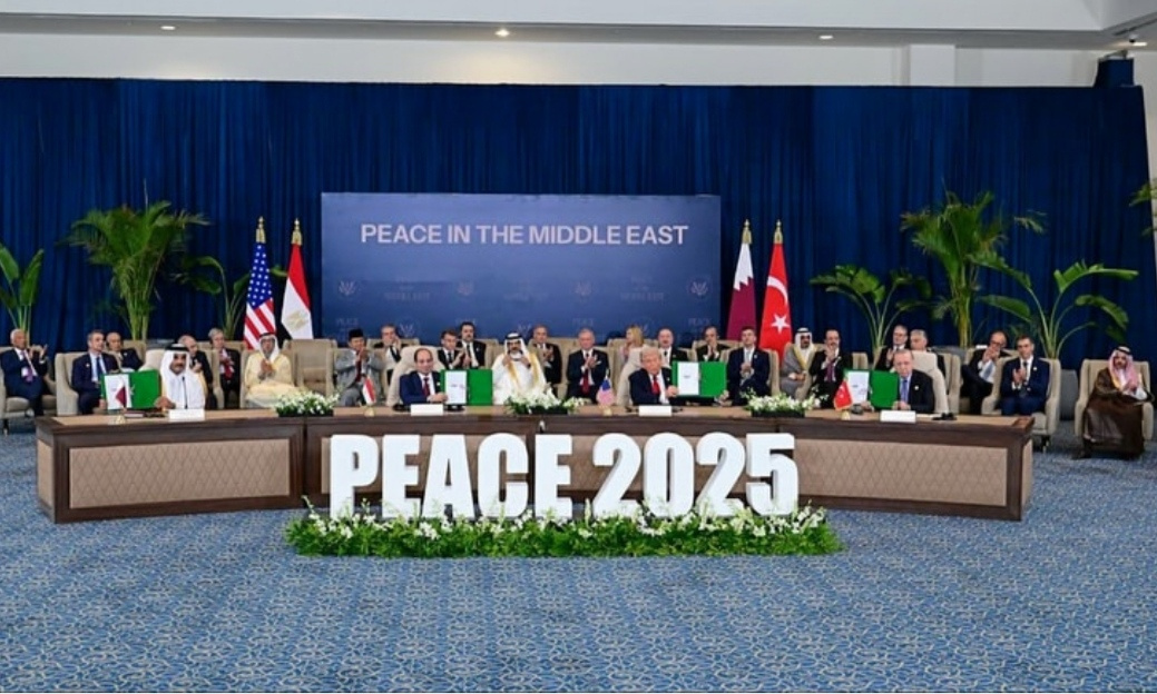 Presiden Prabowo Subianto menghadiri KTT Perdamaian Sharm El-Sheikh 2025 di Mesir (Ashar/Foto: BiroSetpres/SinPo.id)