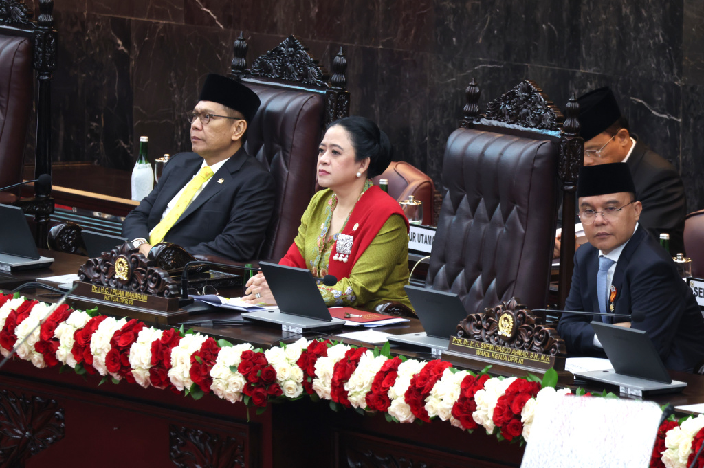 Presiden Prabowo mengikuti Rapat Paripurna ke-I penyampaian RAPBN 2026 (Ashar/SinPo.id)