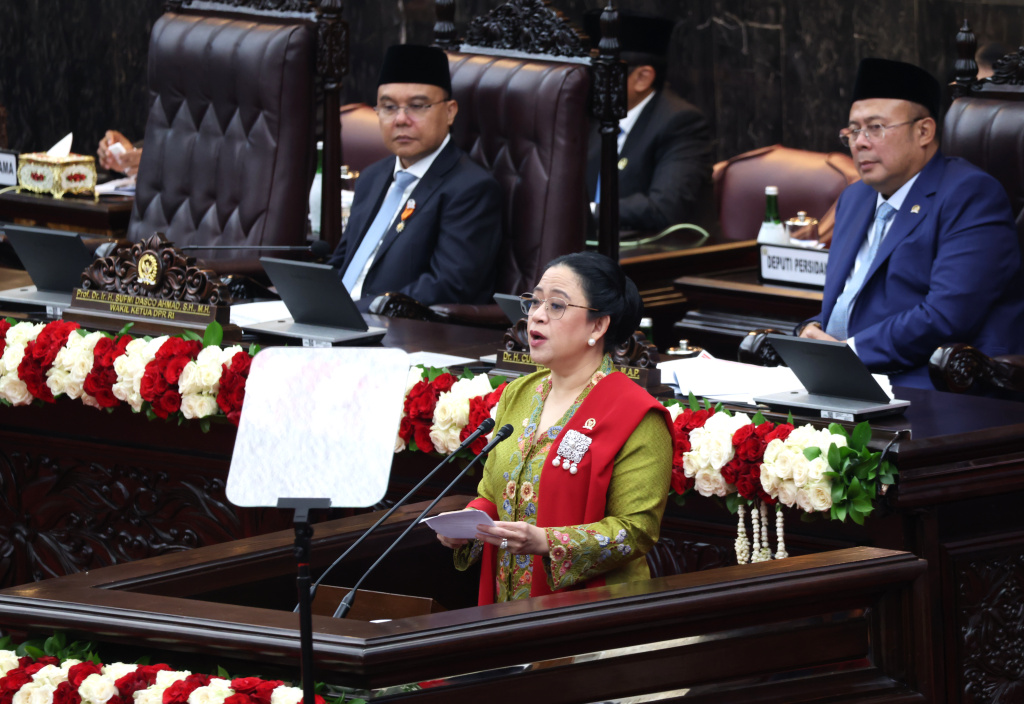 Presiden Prabowo mengikuti Rapat Paripurna ke-I penyampaian RAPBN 2026 (Ashar/SinPo.id)