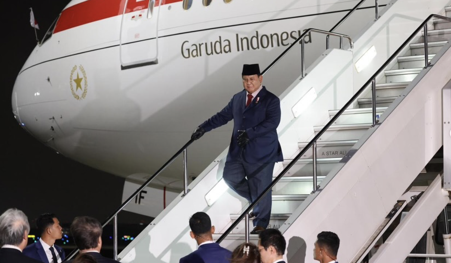 Presiden Prabowo lakukan kunjungan ke Jepang. (SinPo.id/BPMI Setpres)