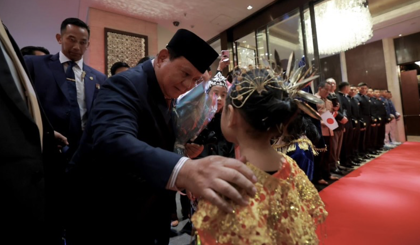 Presiden Prabowo lakukan kunjungan ke Jepang. (SinPo.id/BPMI Setpres)