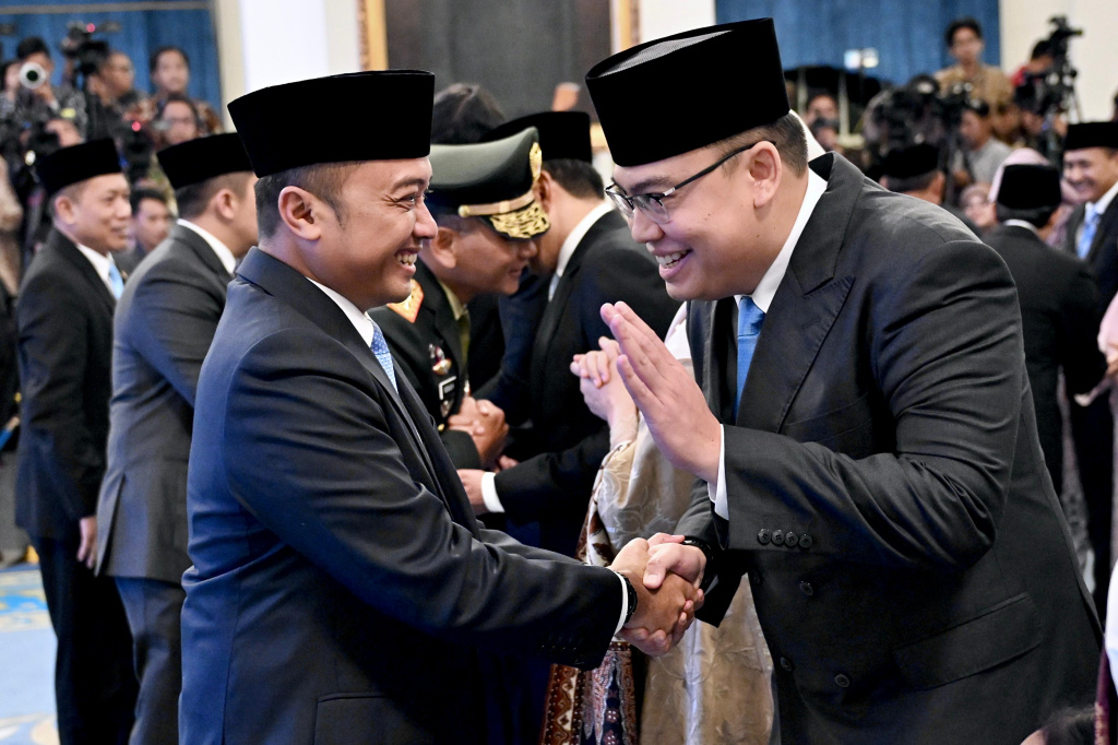 Presiden Prabowo melantik Menteri dan Wakil Menteri di Istana (Ashar/Foto:BiroSetpres/SinPo.id)