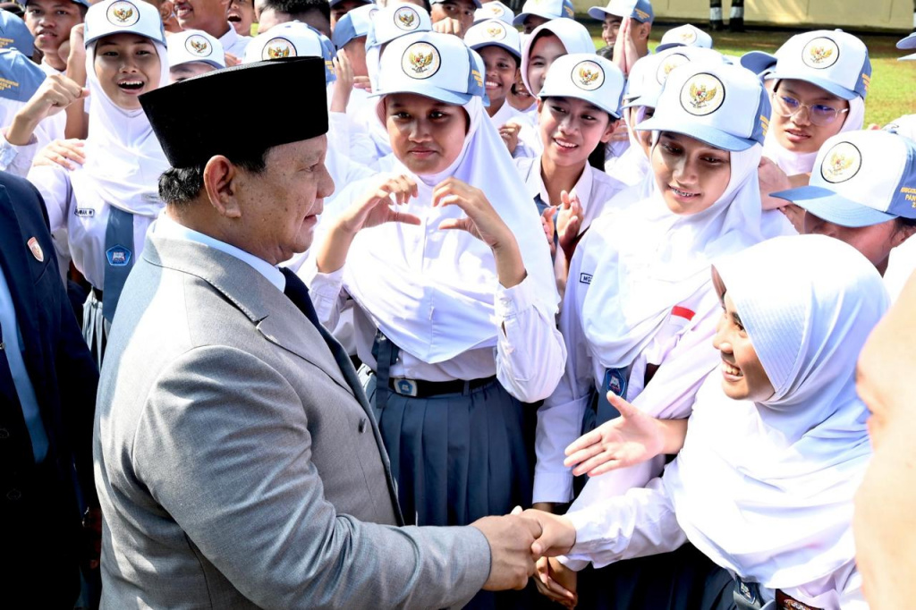 Presiden Prabowo Pimpin Upacara Hari Kesaktian Pancasila di Monumen Kesaktian Pancasila, Lubang Buaya (Ashar/Foto: BiroSetpres/SinPo.id)