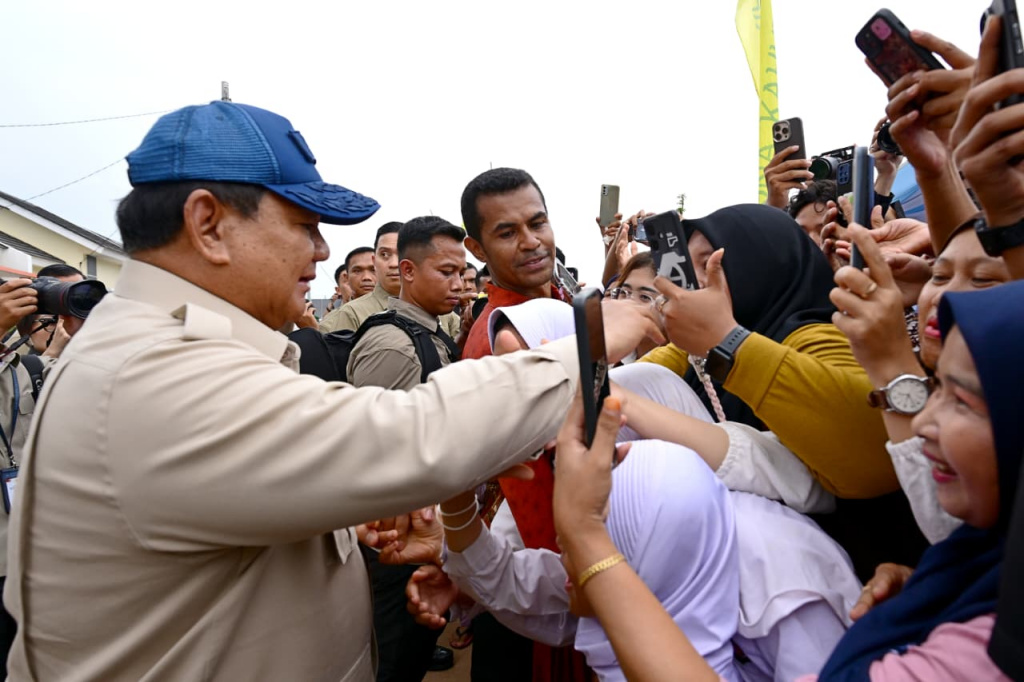 Presiden Prabowo bagikan rumah KPR sebanyak 26.000 unit (Ashar/Foto: BiroSetpres/SinPo.id)