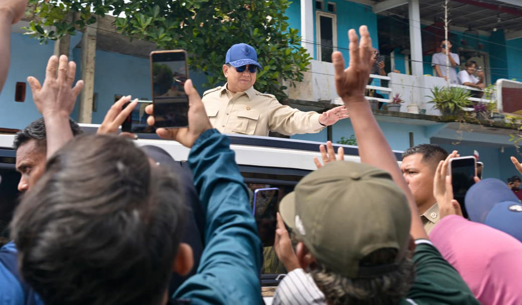 Prabowo resmikan museum ibu Marsinah. (Agus Priatna/BPMI Setpres/SinPo.id)