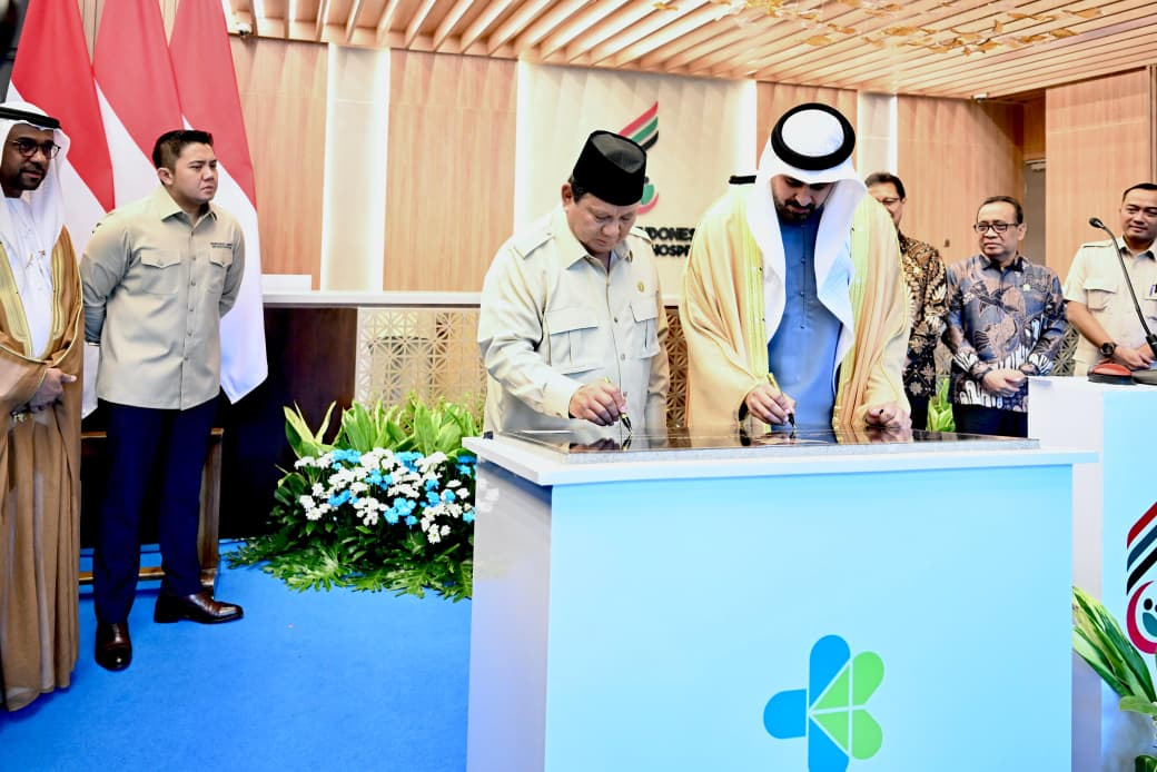Presiden Prabowo Subianto resmikan RS Kardiologi Emirates-Indonesia di Surakarta (Ashar/Foto: BiroSetpres/Sinpo.id)