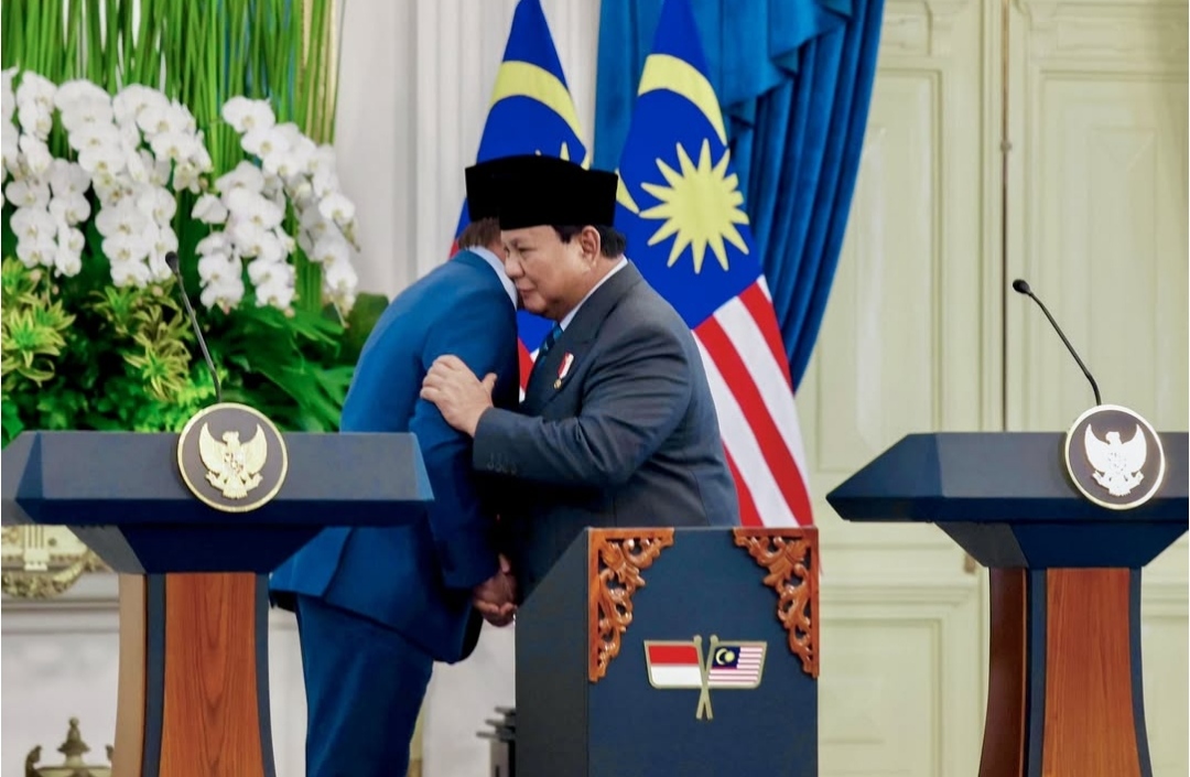 Presiden Prabowo Subianto sambut hangat kunjungan PM Malaysia Dato' Seri Anwar Ibrahim dengan pasukan jajar kehormatan di Istana Merdeka (Ashar/Foto:Biro-Setpres/SinPo.id)