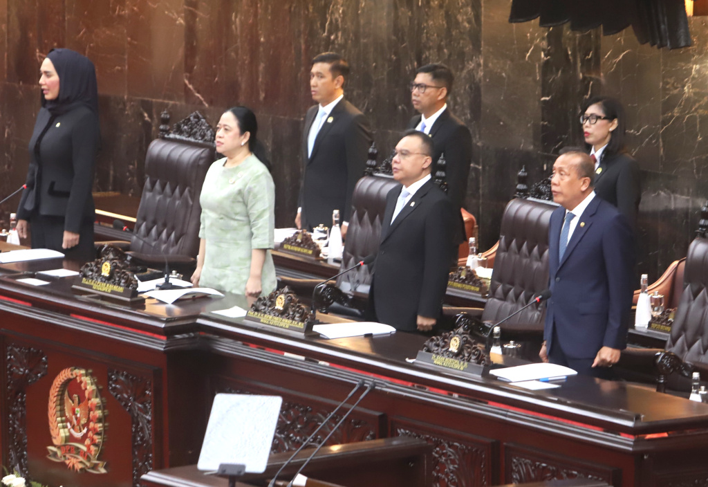 Presiden Prabowo Subianto menyampaikan Pidato Kerangka Ekonomi Makro (KEM) dan Pokok-Pokok Kebijakan Fiskal (PPKF) Anggaran 2027 (Ashar/SinPo.id)