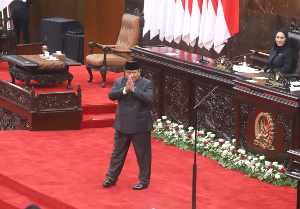 Presiden Prabowo Subianto menyampaikan Pidato Kerangka Ekonomi Makro (KEM) dan Pokok-Pokok Kebijakan Fiskal (PPKF) Anggaran 2027 (Ashar/SinPo.id)