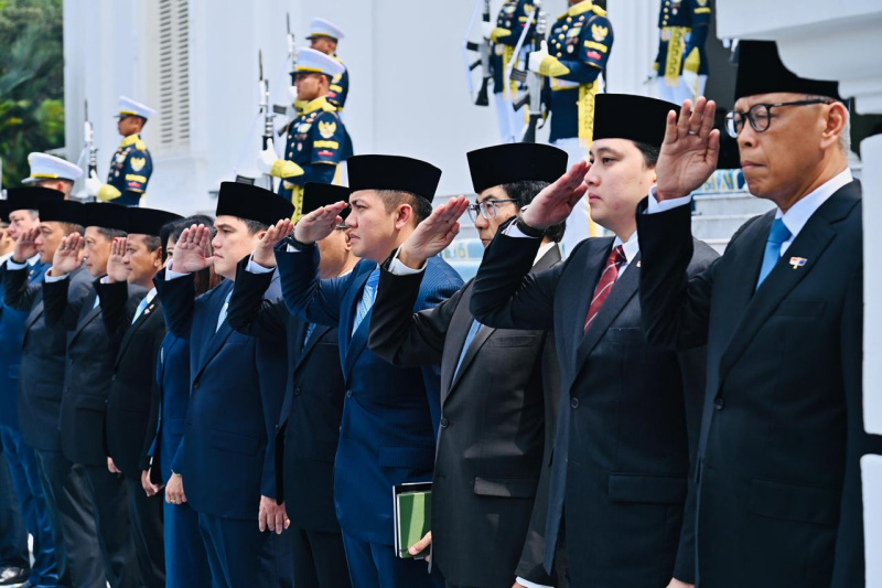 Presiden Prabowo Subianto menerima kunjungan kenegaraan PM Australia Anthony Albanese di Istana Merdeka (Ashar/Foto:Laily-Biro Setpres/SinPo.id)