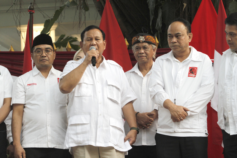 Projo Deklarasi dukung Prabowo Subianto Presiden 2024 (Ashar/SinPo.id)