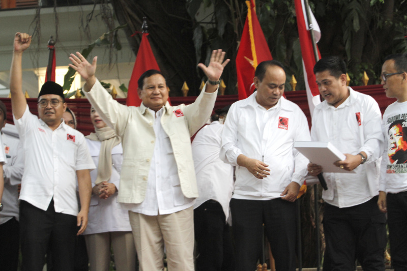 Projo Deklarasi dukung Prabowo Subianto Presiden 2024 (Ashar/SinPo.id)