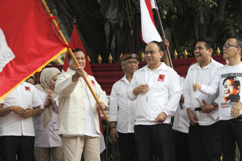 Projo Deklarasi dukung Prabowo Subianto Presiden 2024 (Ashar/SinPo.id)