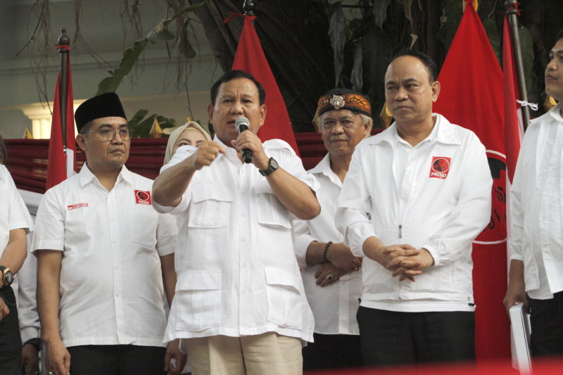 Projo Deklarasi dukung Prabowo Subianto Presiden 2024 (Ashar/SinPo.id)