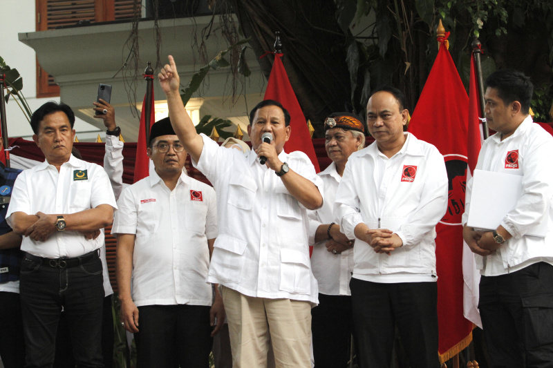 Projo Deklarasi dukung Prabowo Subianto Presiden 2024 (Ashar/SinPo.id)