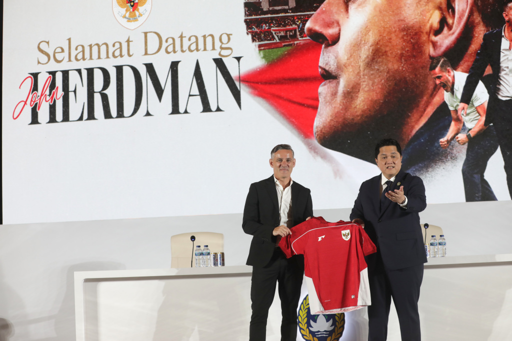 PSSI resmi menunjuk John Herdman sebagai pelatih Timnas (Ashar/SinPo.id)