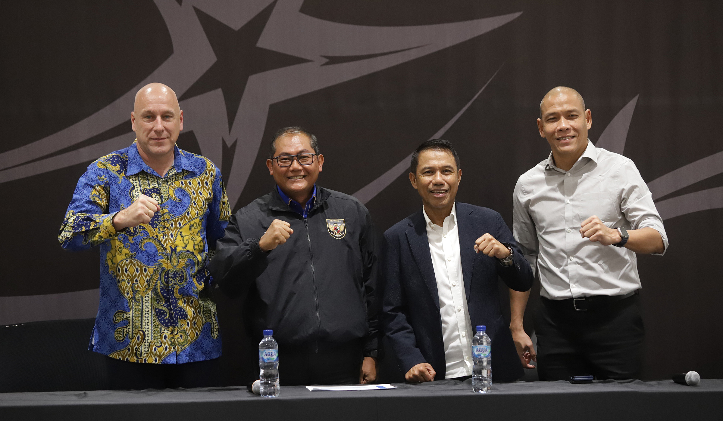 Konferensi pers PSSI. (Agus Priatna/SinPo.id)