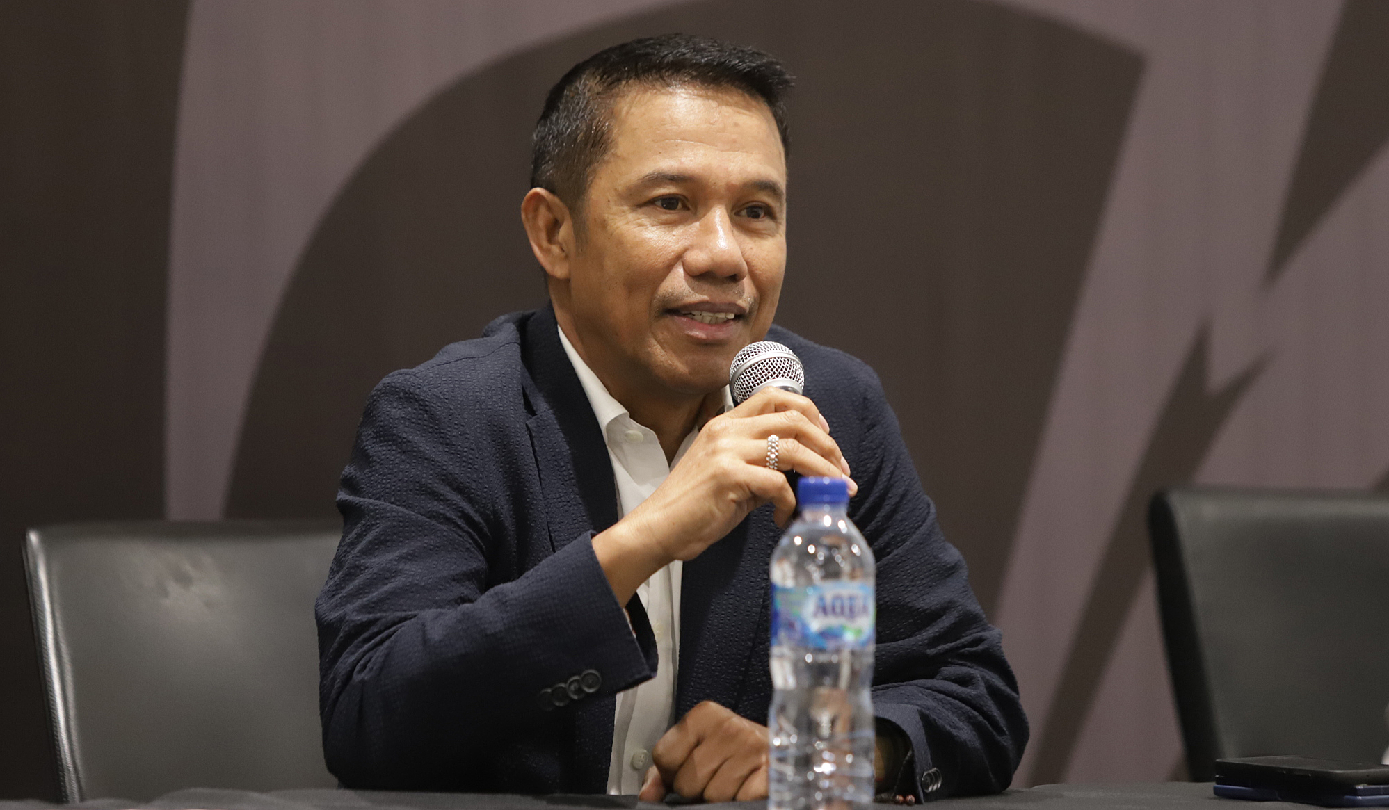 Konferensi pers PSSI. (Agus Priatna/SinPo.id)