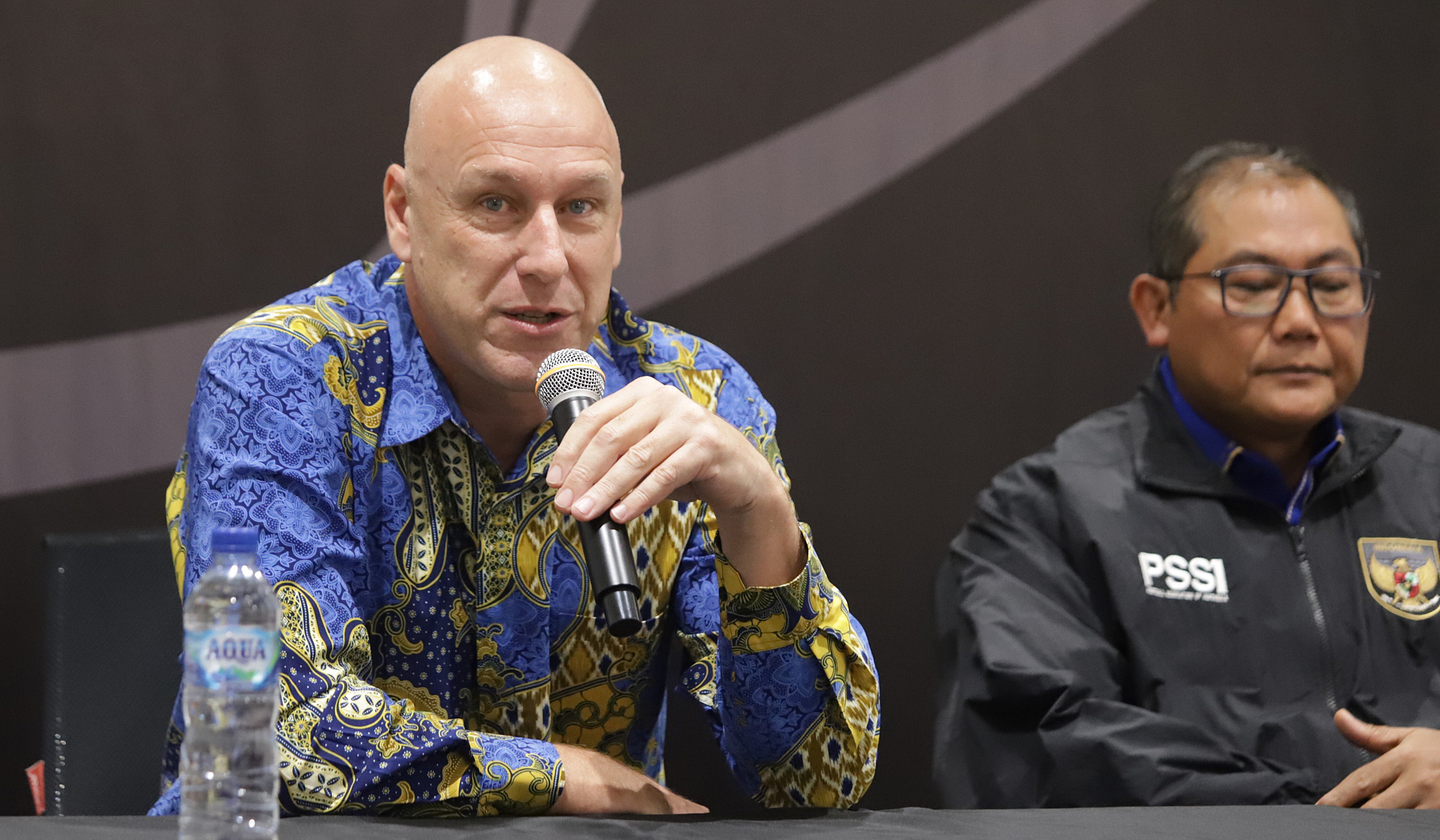 Konferensi pers PSSI. (Agus Priatna/SinPo.id)