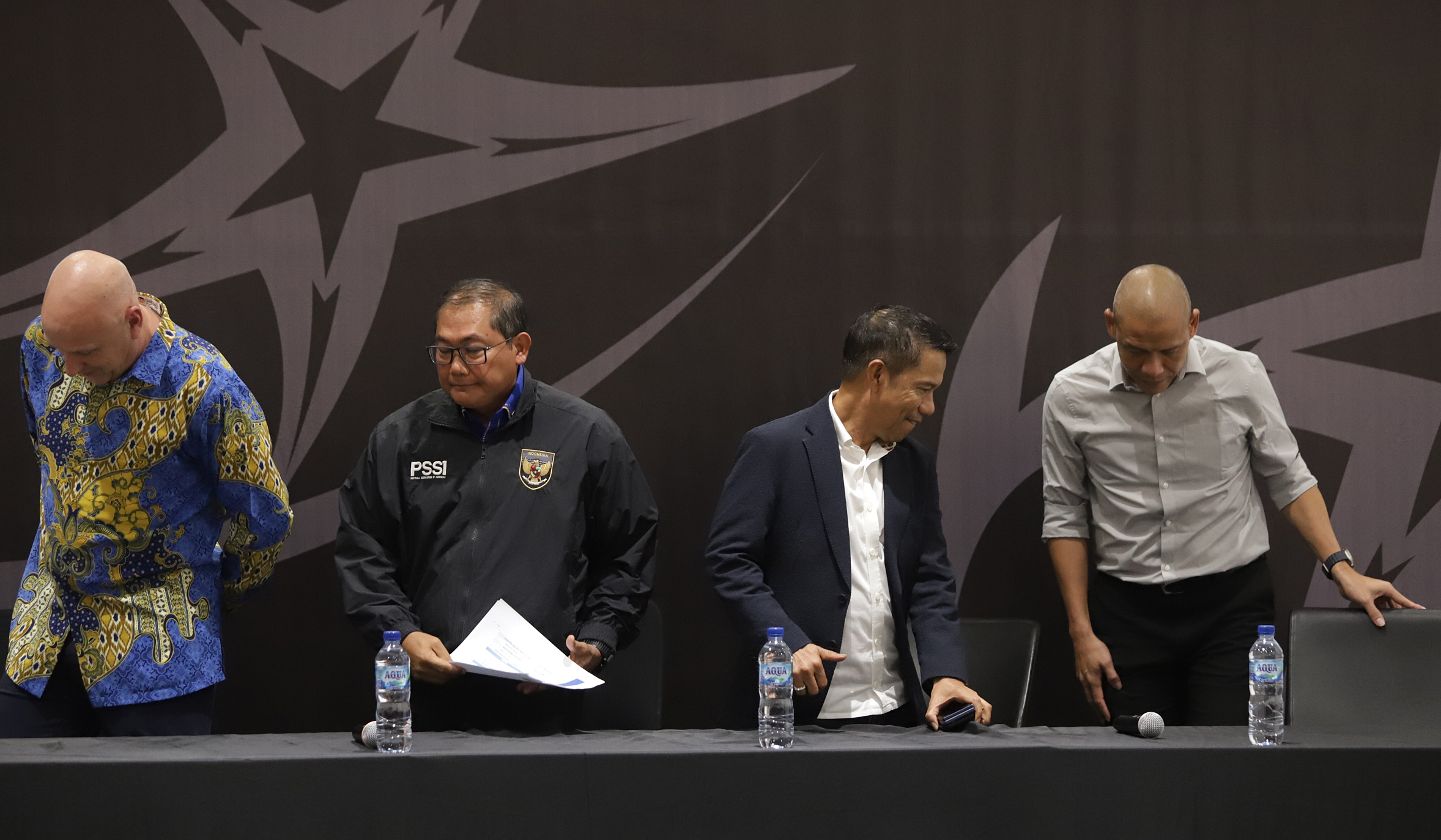 Konferensi pers PSSI. (Agus Priatna/SinPo.id)