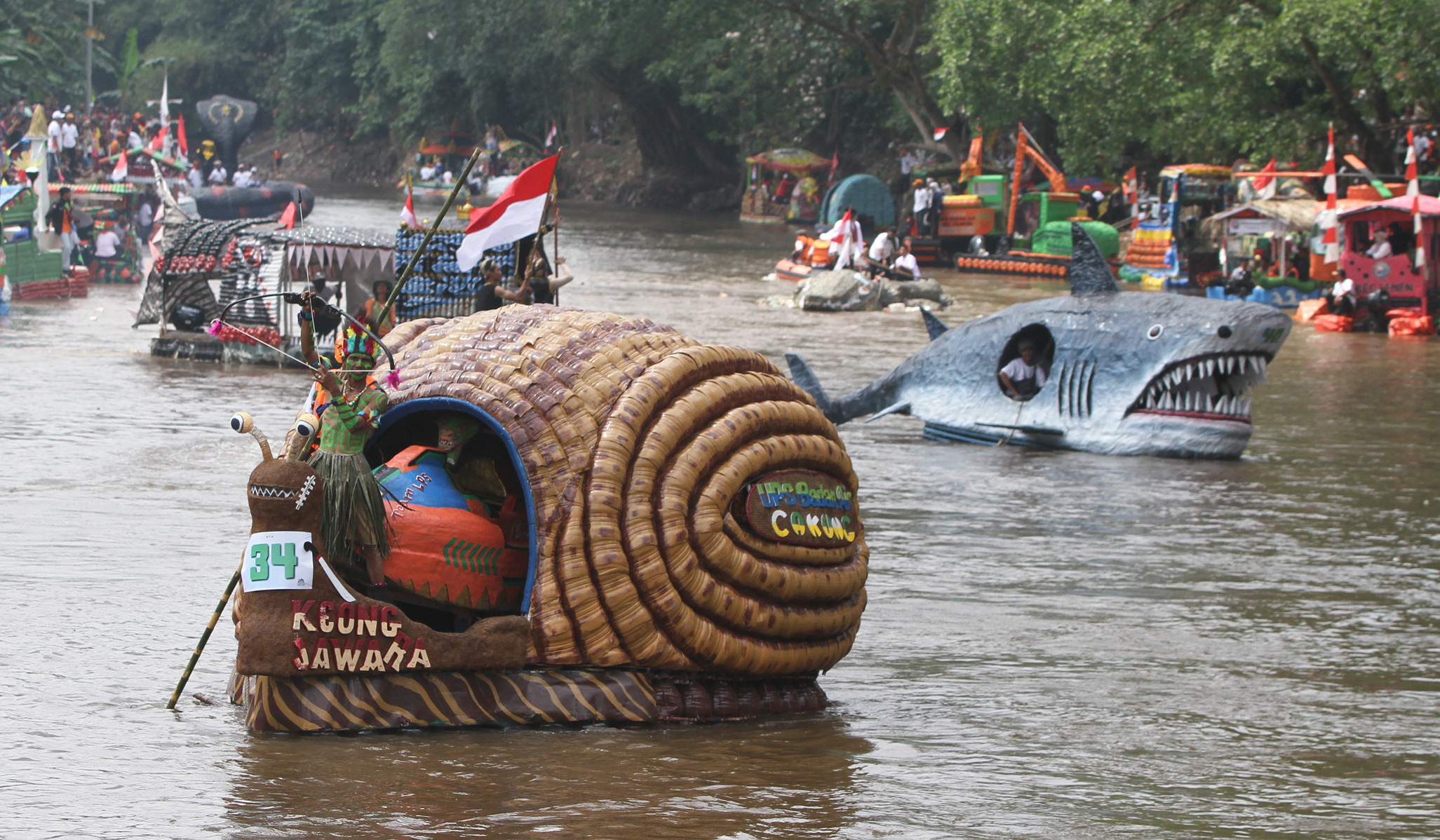 Festival Cilung 2025. (Agus Priatna/SinPo.id)