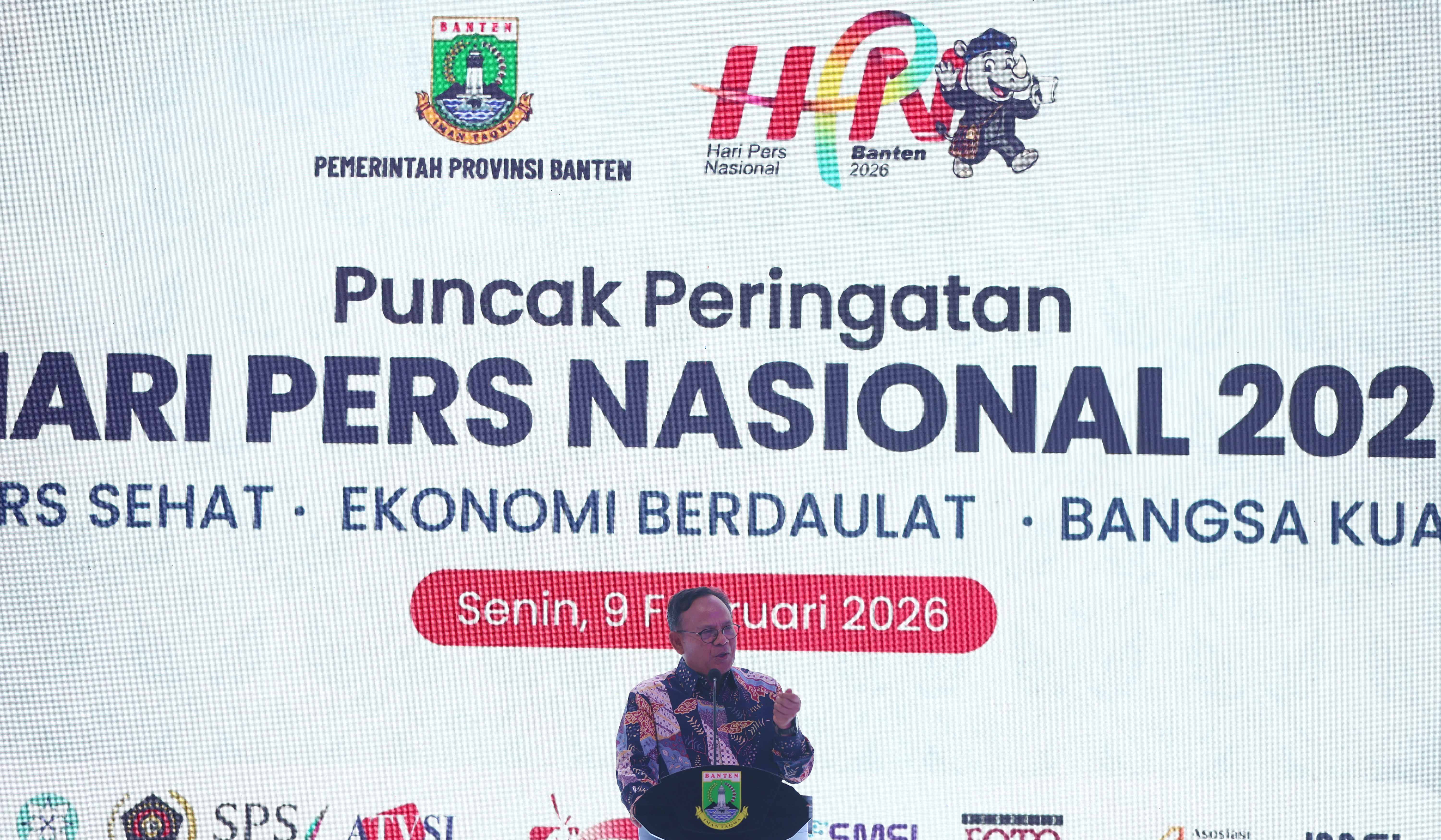 Peringatan Hari Pers Nasional. (Agus Priatna/SinPo.id)