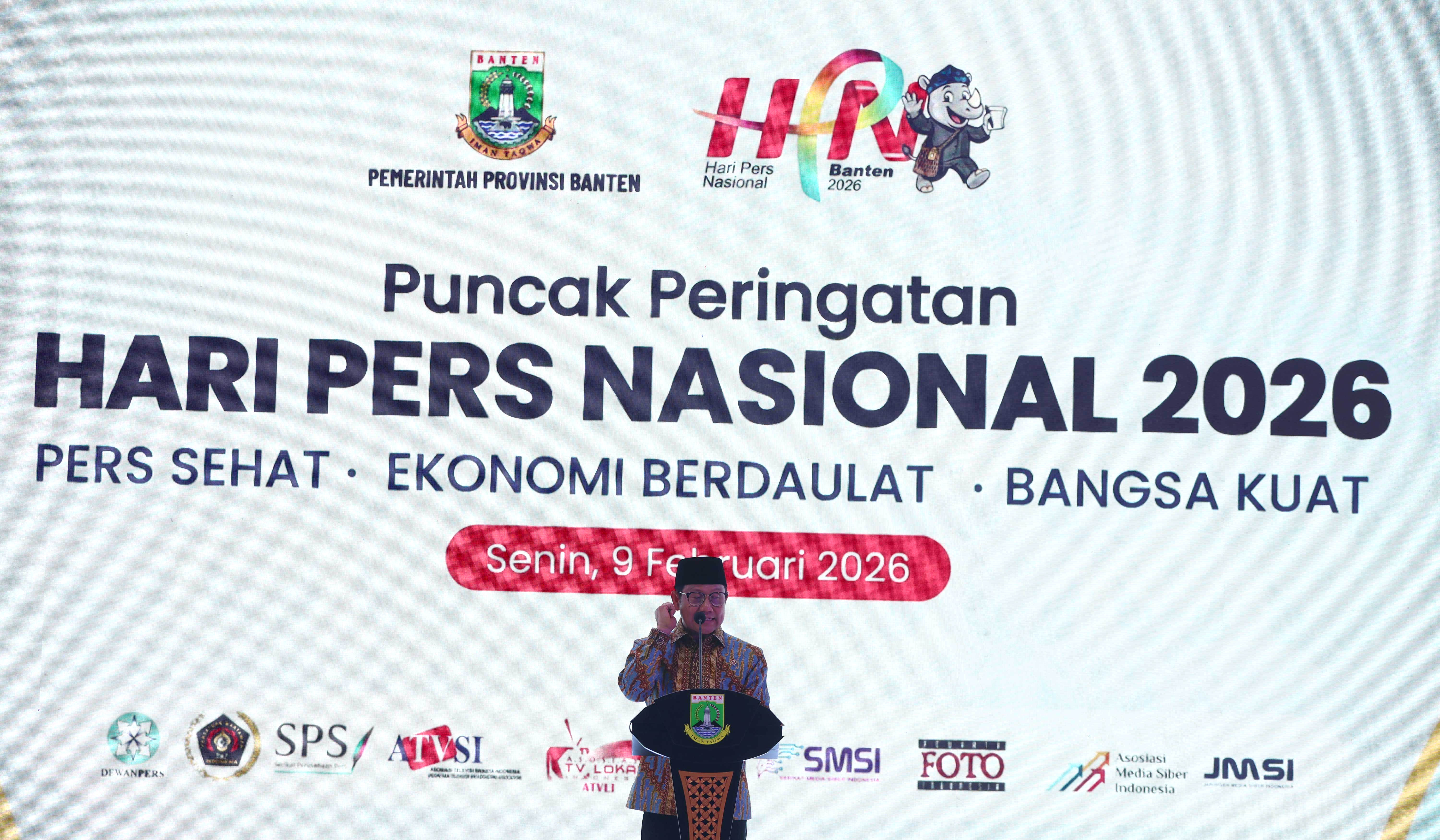 Peringatan Hari Pers Nasional. (Agus Priatna/SinPo.id)