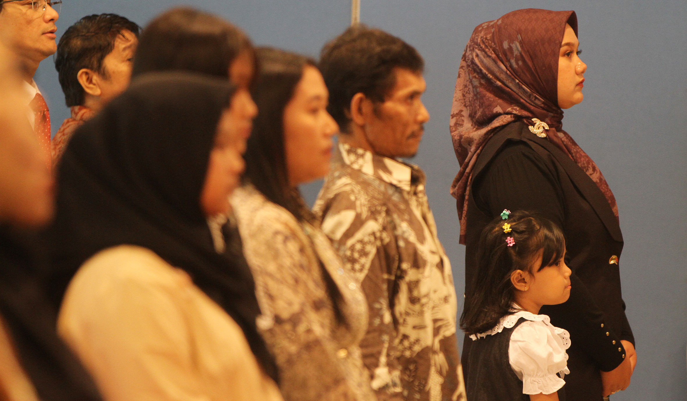 Ketua KWP Ariawan, saat menjalani sidang promosi Doktor di Universitas Prof Dr Moestopo Beragama. (Agus Priatna/SinPo.id)