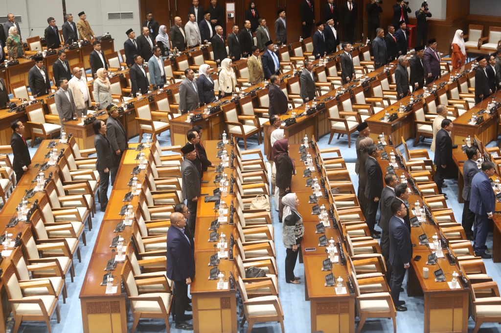 DPR menggelar Pembukaan Masa Persidangan III Tahun Sidang 2025-2026 (Ashar/SinPo.id)