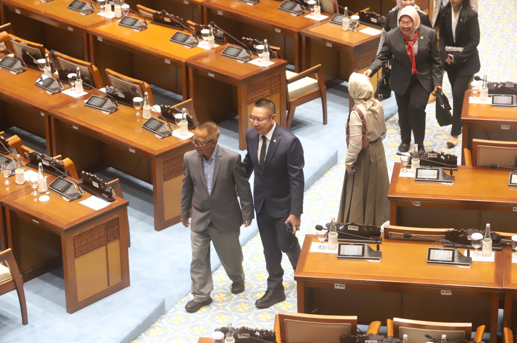 DPR menggelar Pembukaan Masa Persidangan III Tahun Sidang 2025-2026 (Ashar/SinPo.id)