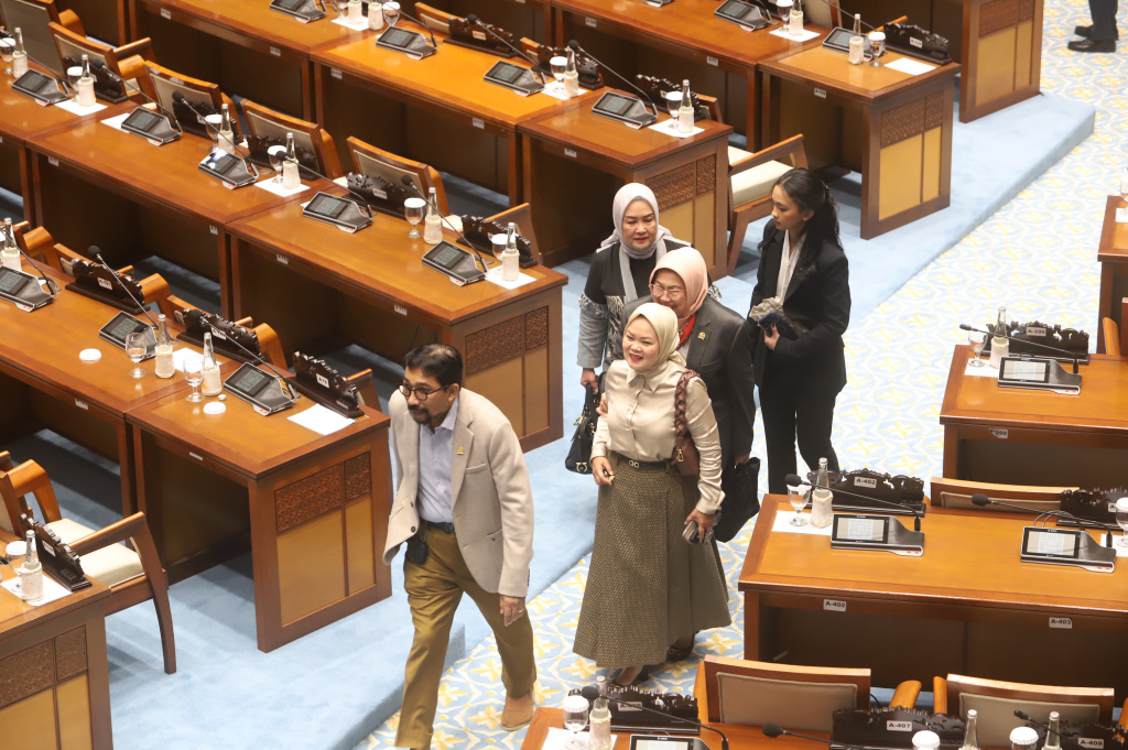 DPR menggelar Pembukaan Masa Persidangan III Tahun Sidang 2025-2026 (Ashar/SinPo.id)