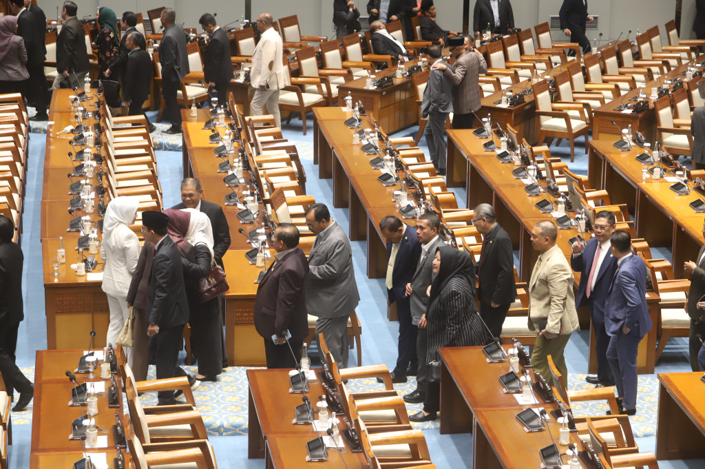 DPR menggelar Pembukaan Masa Persidangan III Tahun Sidang 2025-2026 (Ashar/SinPo.id)