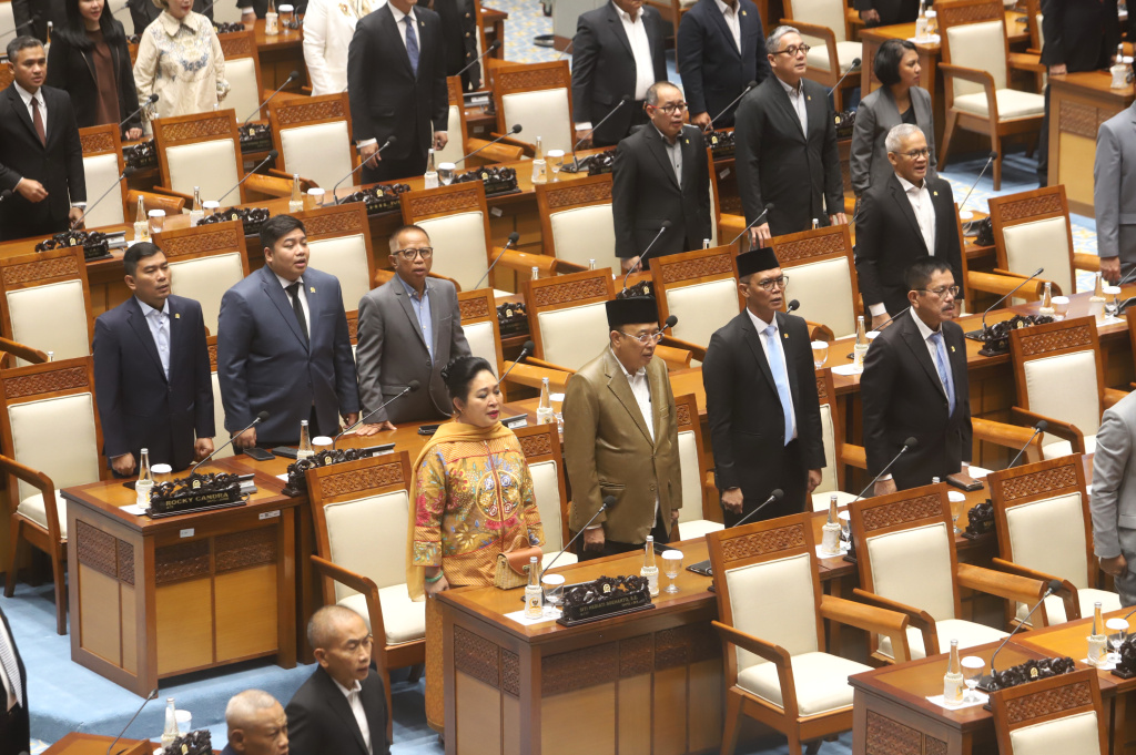 DPR menggelar Pembukaan Masa Persidangan III Tahun Sidang 2025-2026 (Ashar/SinPo.id)