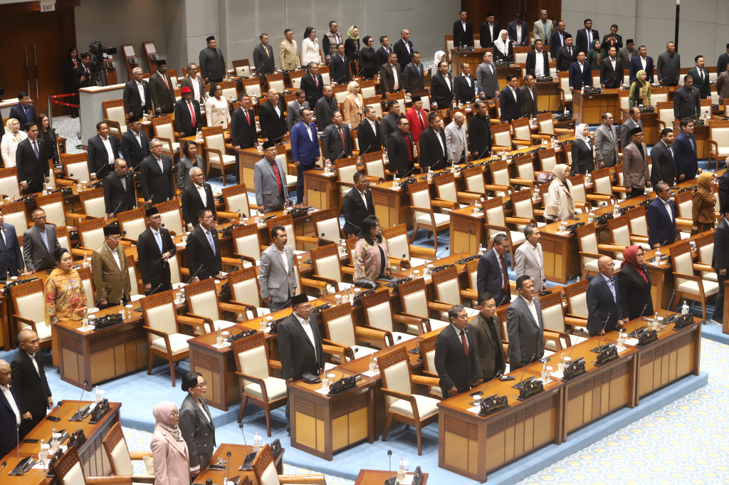 DPR menggelar Pembukaan Masa Persidangan III Tahun Sidang 2025-2026 (Ashar/SinPo.id)