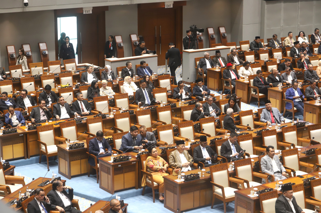 DPR menggelar Pembukaan Masa Persidangan III Tahun Sidang 2025-2026 (Ashar/SinPo.id)