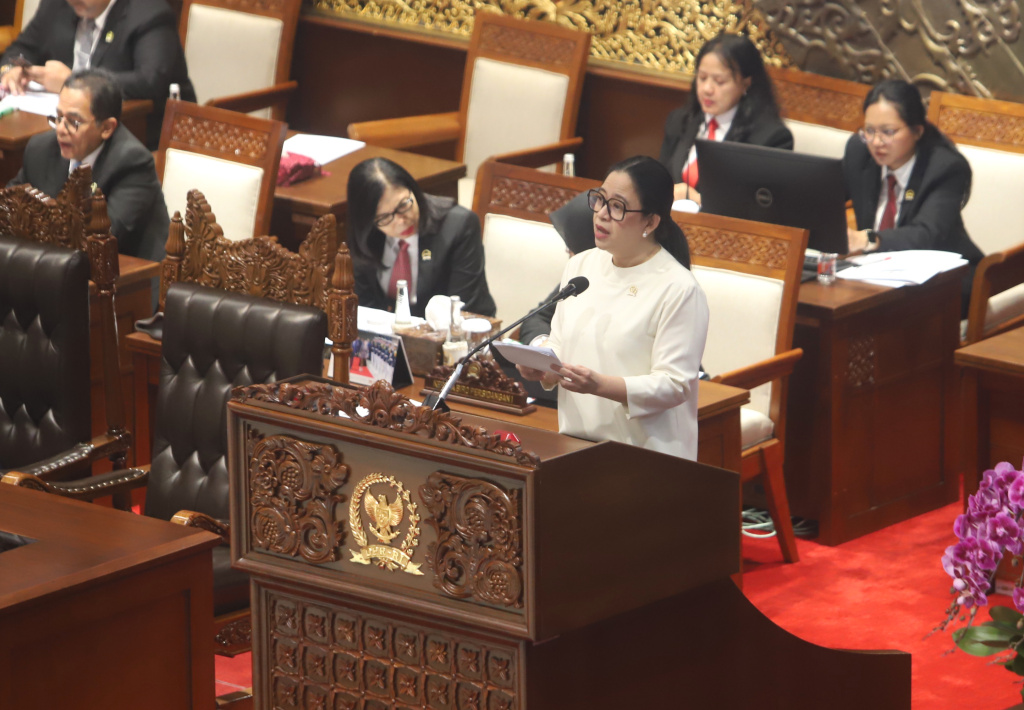 Ketua DPR RI Puan Maharani. (Ashar/SinPo.id)