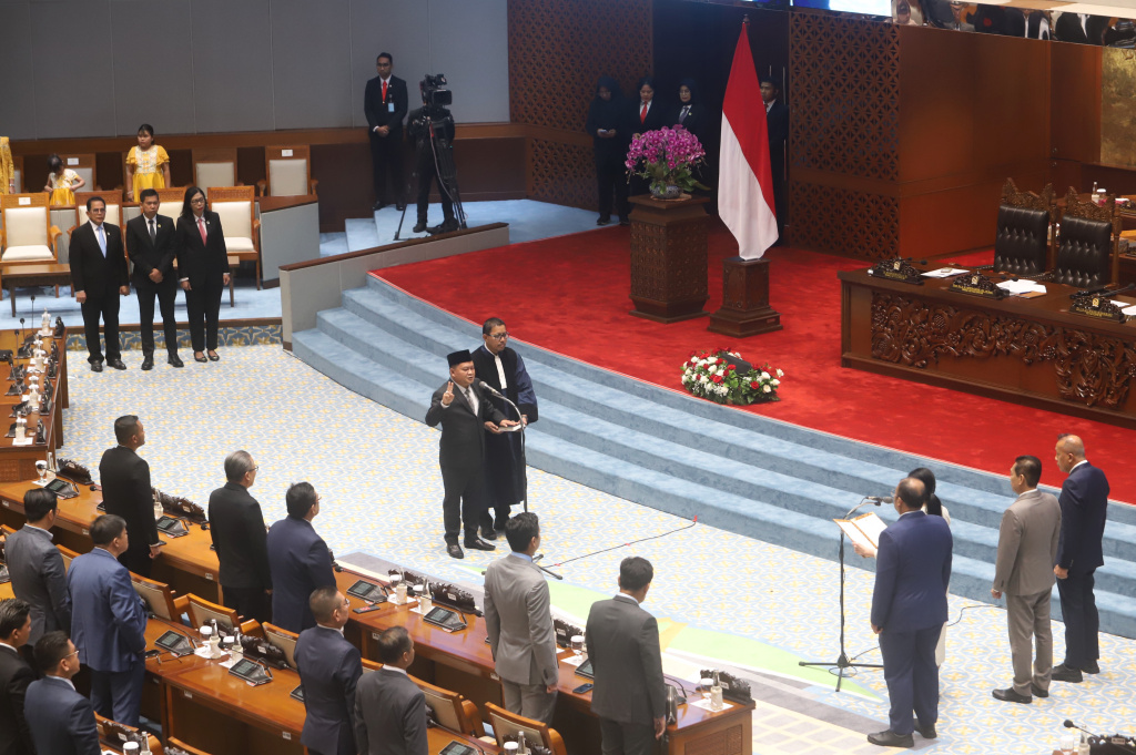 DPR menggelar Pembukaan Masa Persidangan III Tahun Sidang 2025-2026 (Ashar/SinPo.id)
